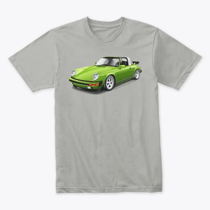 German Sports Car Graphic T-Shirt