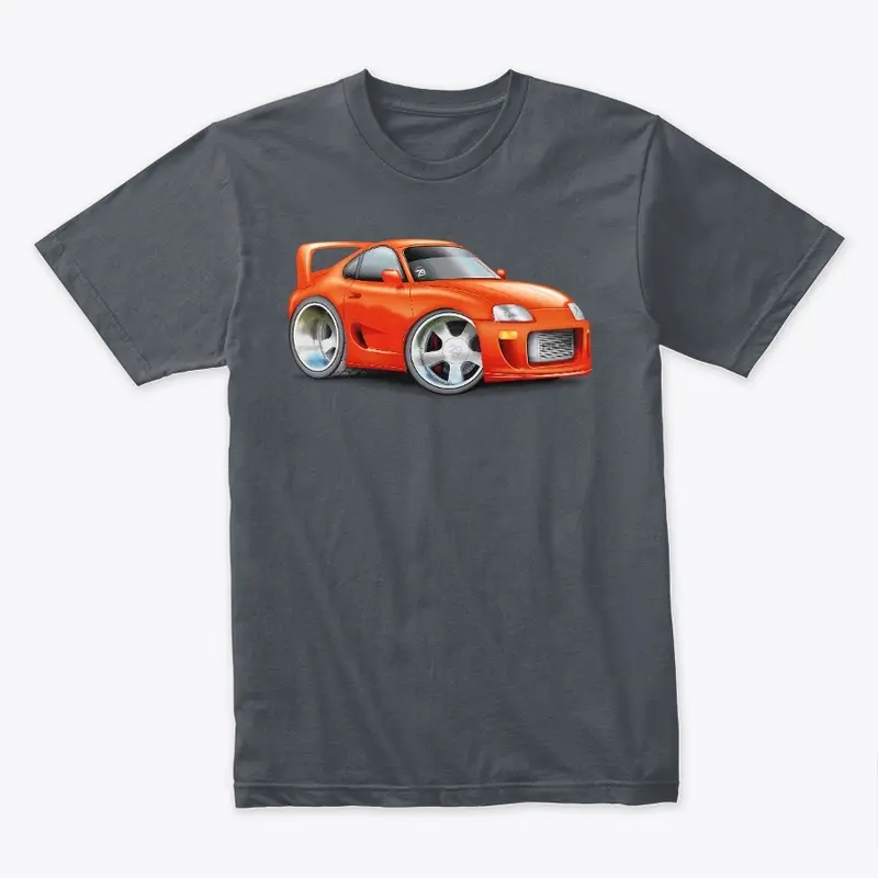 Cartoon Supra Style Turbo T-Shirt