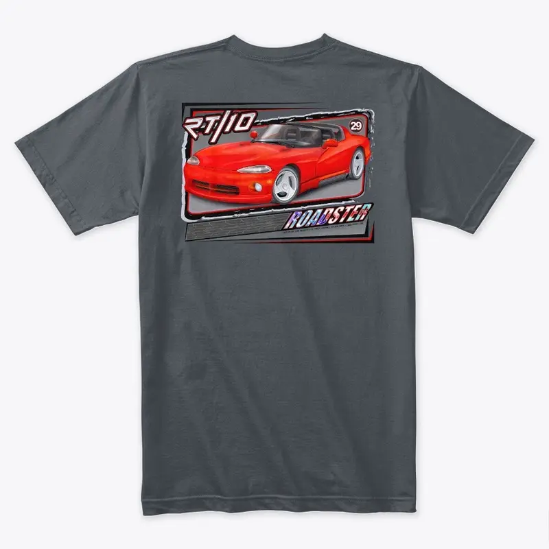 RT/10 Style Car Graphic Shirt by Pro29