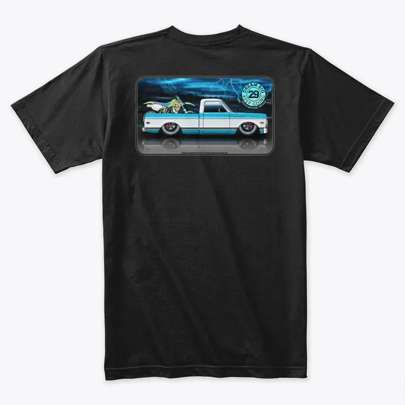 Dirt Bike and Lowrider Truck Shirt